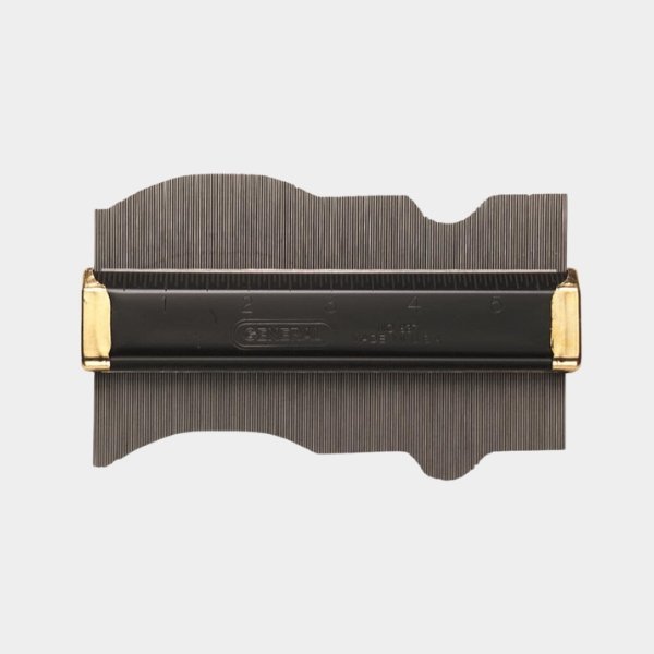 4-1-1.jpg General Tools Contour Gauge 837 - 6" Angle Finder Tool for Home Improvement - Image 1